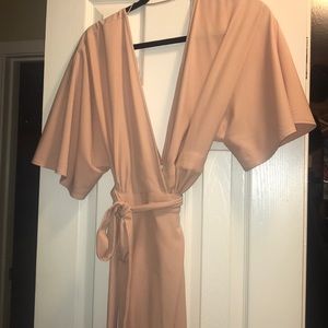 leith kimono maxi dress